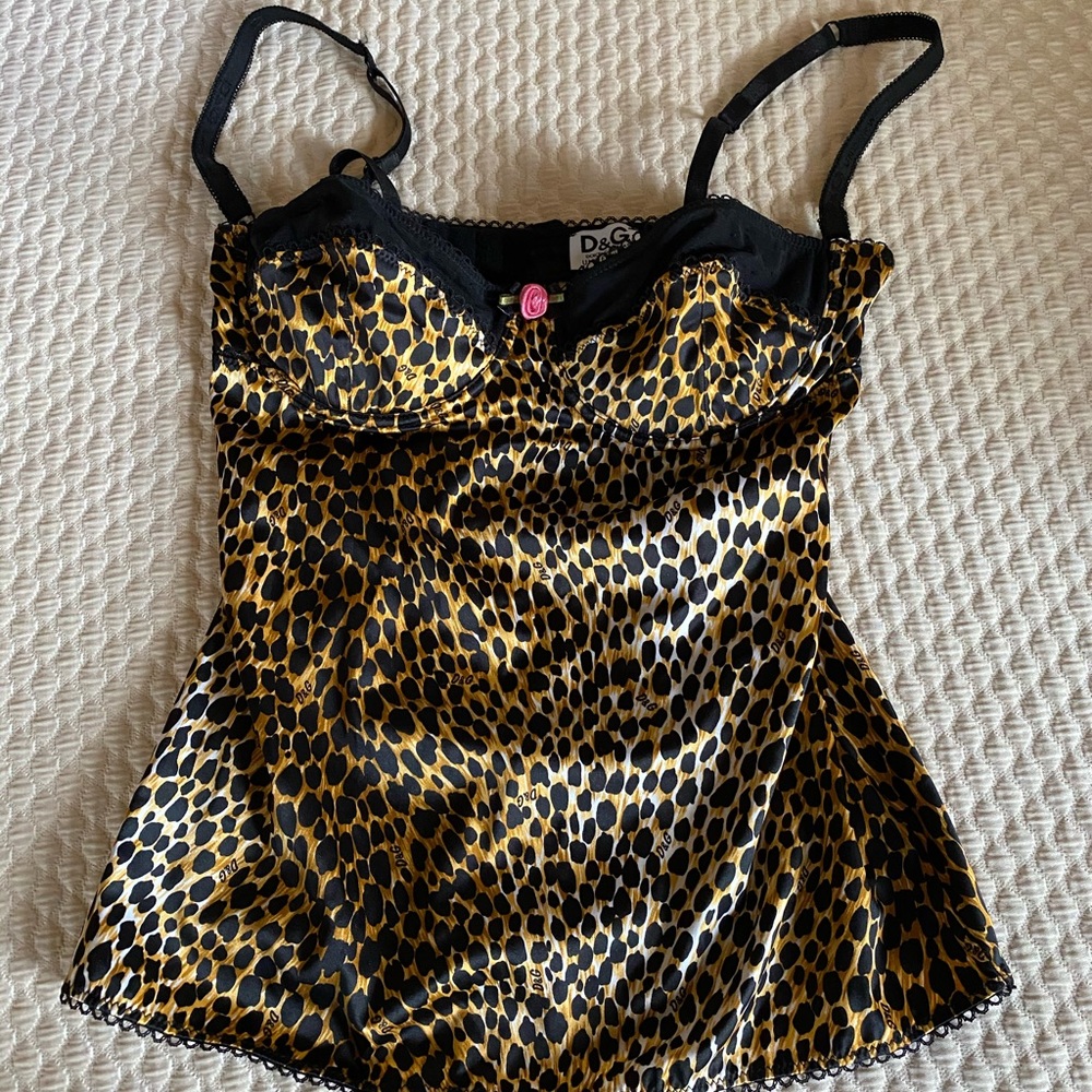 D&G Leopard Print Camisole